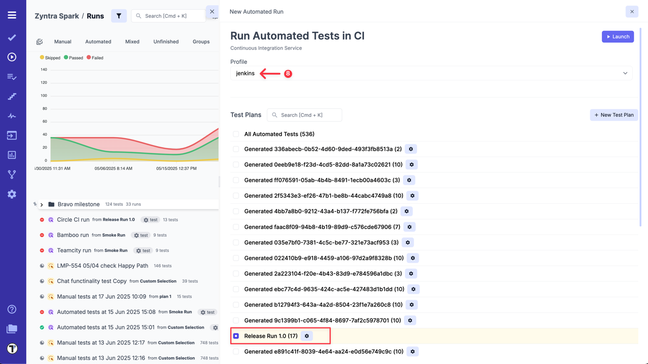 Testomatio - Jenkins